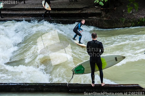 Image of Eisbach Surfer