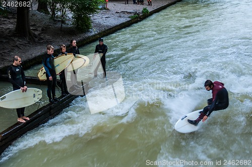 Image of Eisbach Surfer