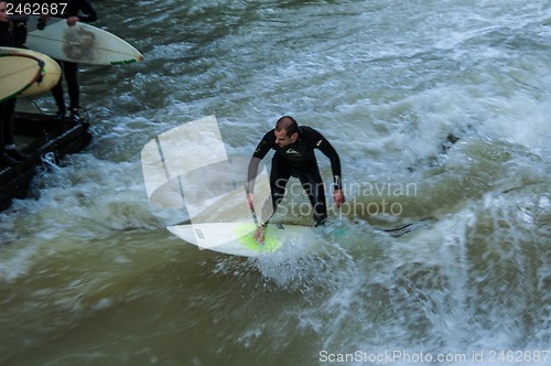 Image of Eisbach Surfer