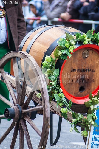 Image of Parade of the hosts of the Wiesn