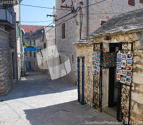 Image of From the Old Town Primosten, Croatia.