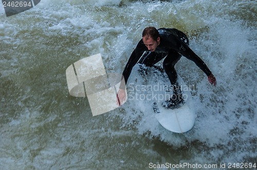 Image of Eisbach Surfer