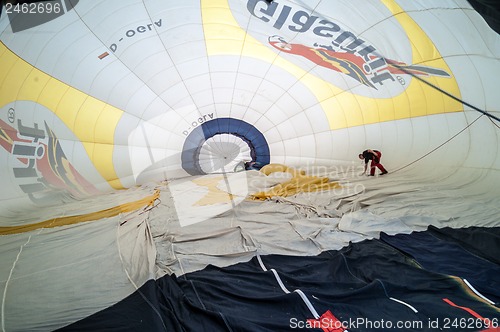 Image of Hot air balloon festival in Muenster, Germany