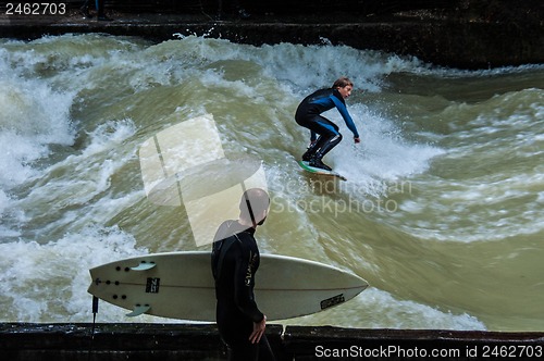 Image of Eisbach Surfer