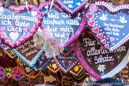 Image of Gingerbread hearts