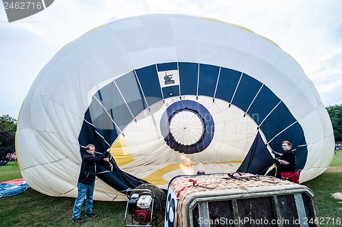 Image of Hot air balloon festival in Muenster, Germany