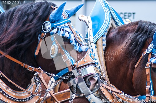 Image of Parade of the hosts of the Wiesn