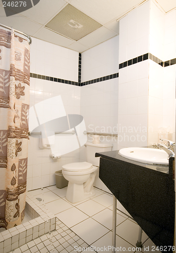 Image of bathroom in hotel