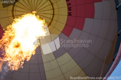 Image of Heating the air