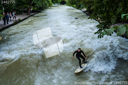 Image of Eisbach Surfer