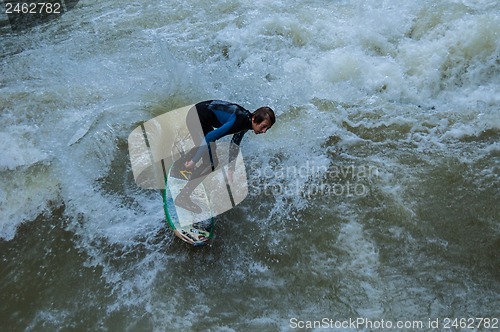 Image of Eisbach Surfer