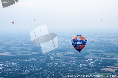 Image of Hot air balloons over Muenster