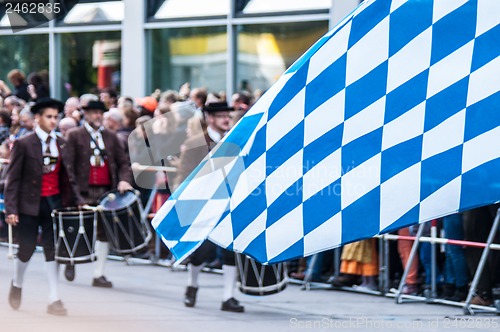 Image of Parade of the hosts of the Wiesn