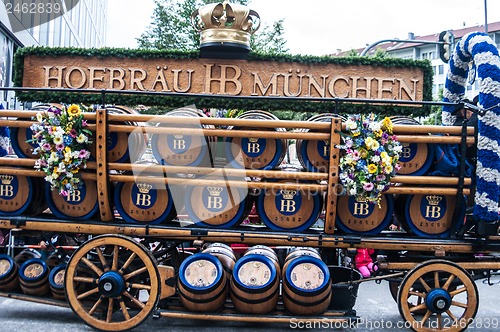 Image of Parade of the hosts of the Wiesn