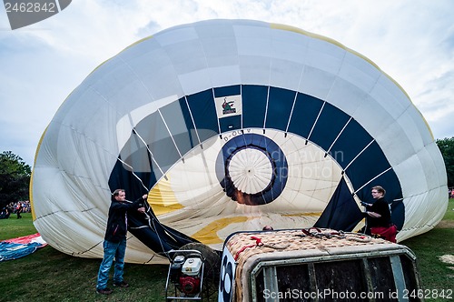 Image of Hot air balloon festival in Muenster, Germany