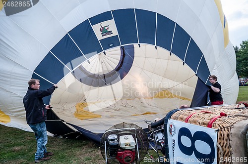 Image of Hot air balloon festival in Muenster, Germany