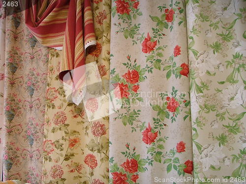 Image of hanging curtains