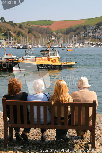 Image of Watching the boats