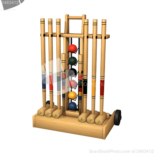 Image of Croquet Stand