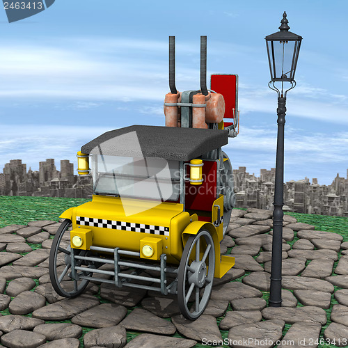 Image of Steam Cab-Taxi