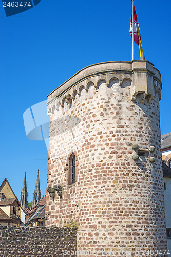 Image of Castle in Obernai, Alsace, France
