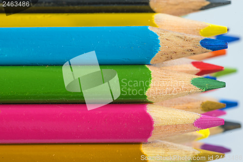 Image of colored pencils