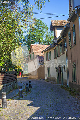 Image of Old houses in Obernai, Alsace, France