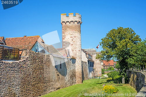 Image of Castle in Obernai, Alsace, France