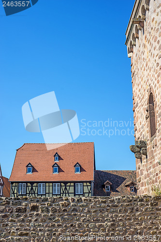 Image of Castle in Obernai, Alsace, France