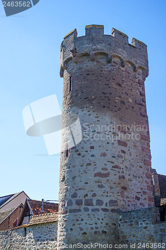 Image of Castle in Obernai, Alsace, France
