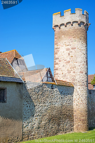 Image of Castle in Obernai, Alsace, France