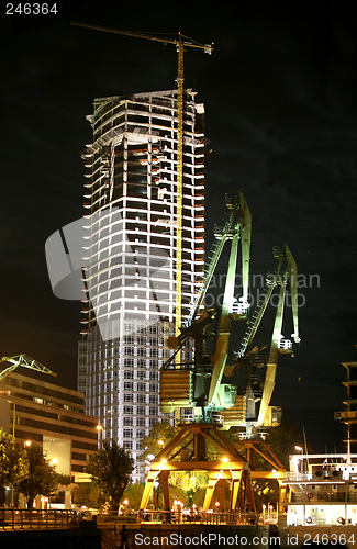 Image of Night construction