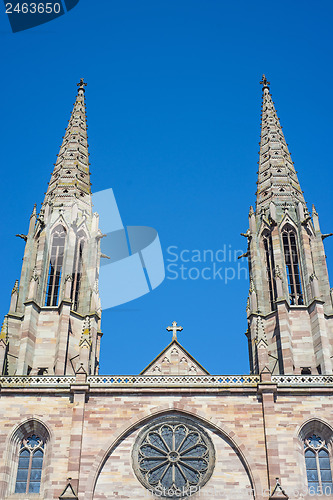 Image of Church in Obernai, Alsace, France