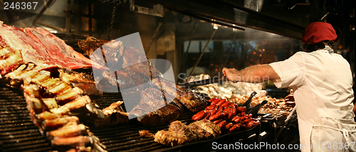Image of Cooking meat