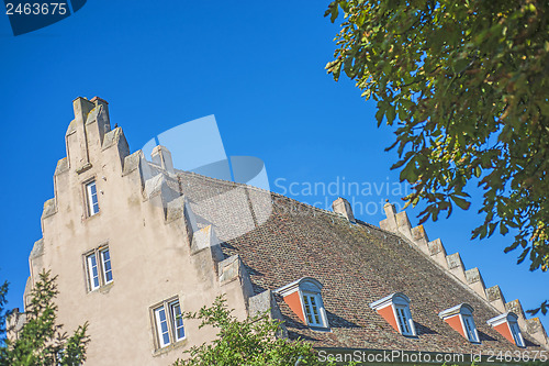 Image of Hipped roof in Obernai, Alsace, France