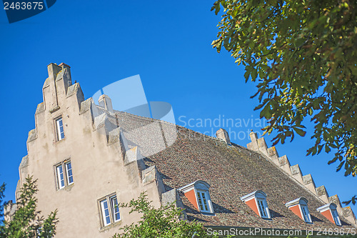 Image of Hipped roof in Obernai, Alsace, France