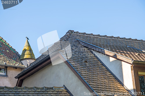 Image of Old houses in Obernai, Alsace, France