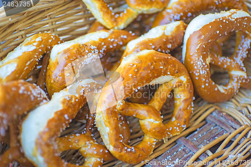 Image of Pretzel on a market