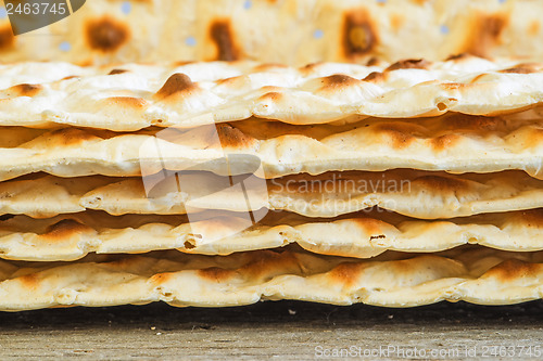 Image of unleavened bread of the Jews