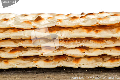 Image of unleavened bread of the Jews