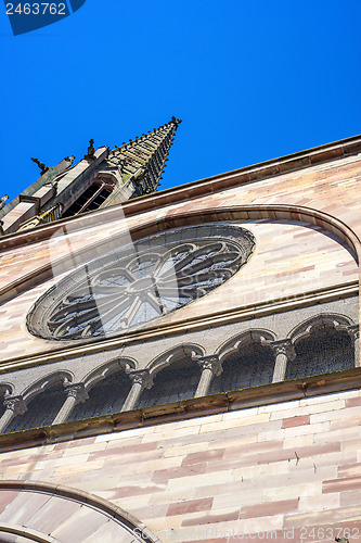 Image of Church in Obernai, Alsace, France