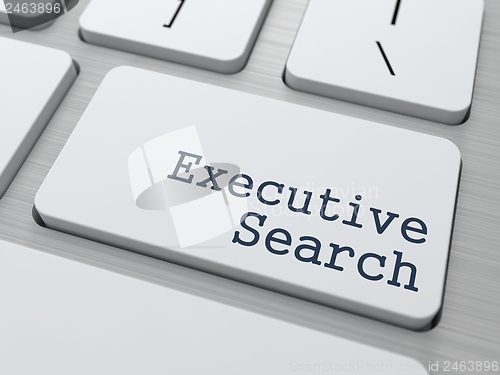 Image of Keyboard with Executive Search Button.