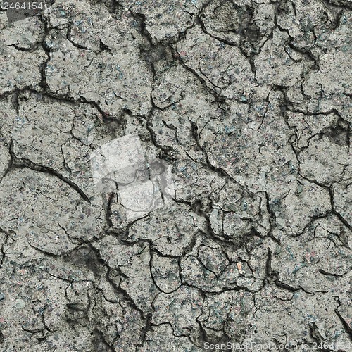 Image of Cracked Concrete Wall. Seamless Tileable Texture.