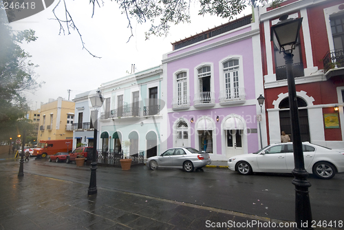 Image of street scene old san juan