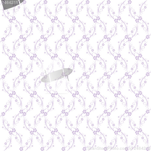 Image of seamless floral pattern 
