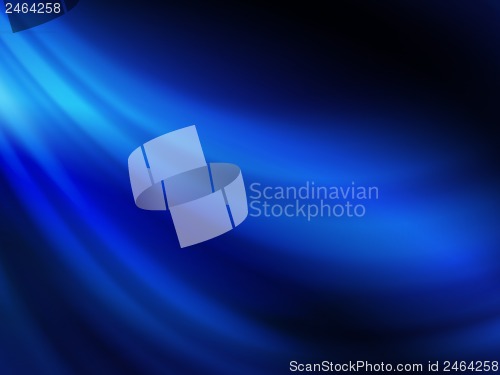 Image of Blue smooth twist light lines background. EPS 10