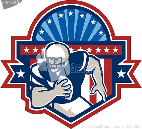 Image of American Football QB Quarterback Crest