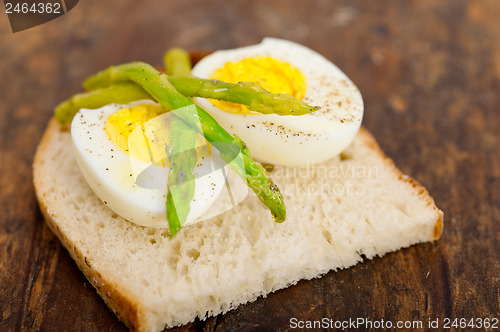 Image of asparagus and eggs