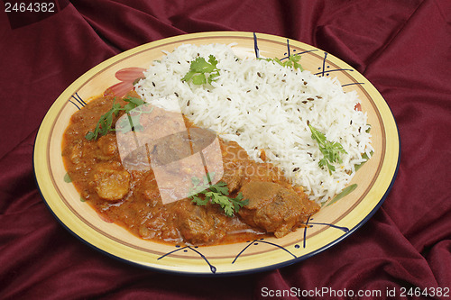 Image of Rogan josh plate