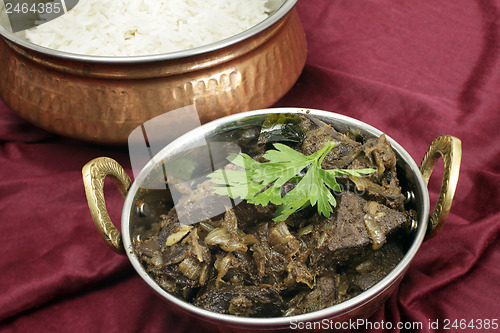 Image of kerala mutton liver fry horizontal